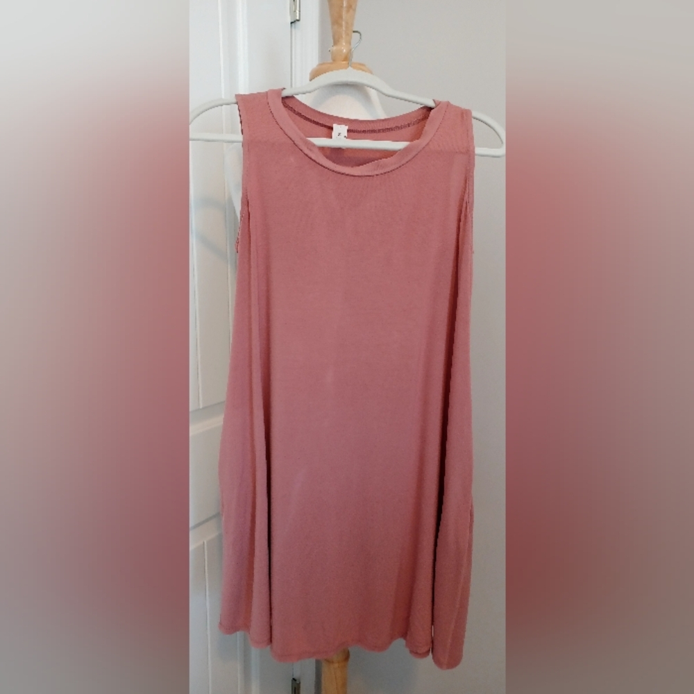 M T S Sleevless A line swing dress Sz Small